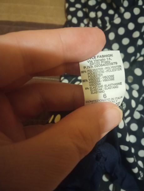 Letné bodkované šaty, m