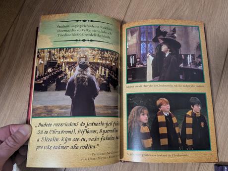 3x kniha harry potter sprievodca k filmom, 