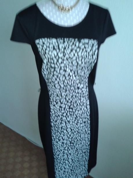 Čierno-biele šaty f&f veľ. 38, f&f,38