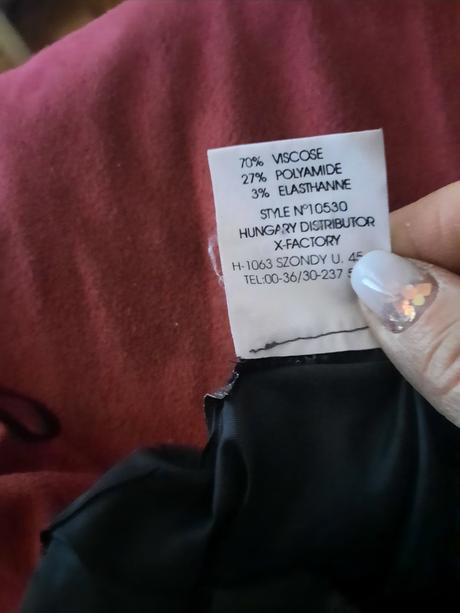 Dámska maxisukňa, 36