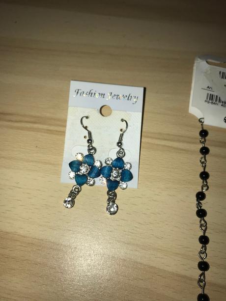 Nádhredný set - modré kamene -darček,