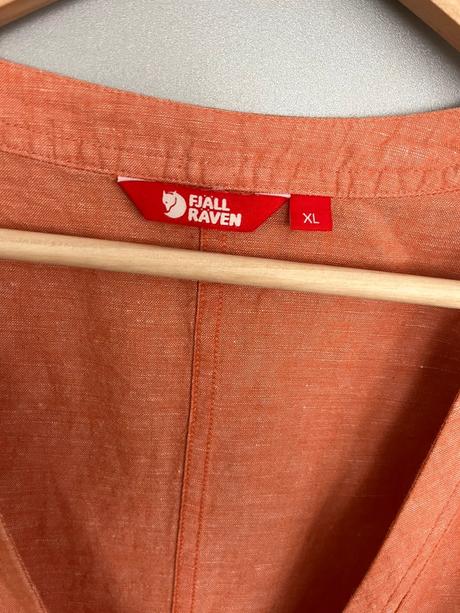 Šaty fjallraven xl z ekologickej bavlny a ľanu, xl
