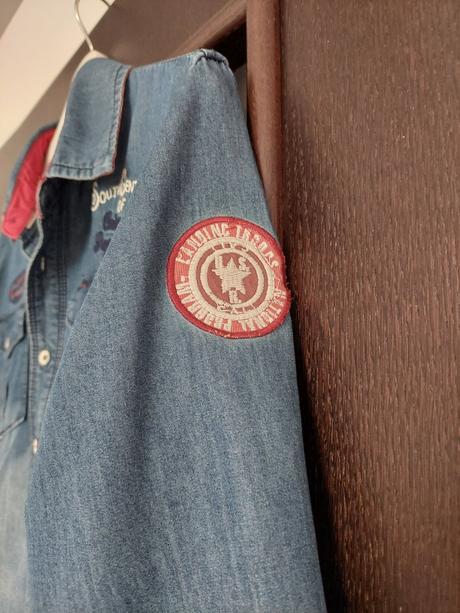 Riflová košeľa 146/152, 146