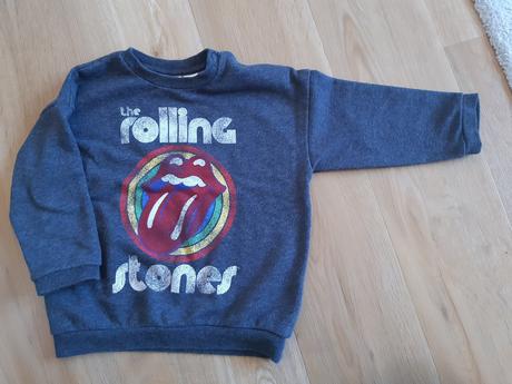 Mikina rolling stones, h&m,86