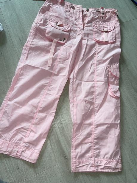 Dievčenské nohavice ružové, 164