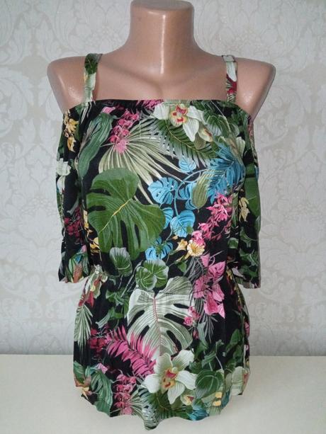 Farebné vzorované tričko orsay (s/m), orsay,s