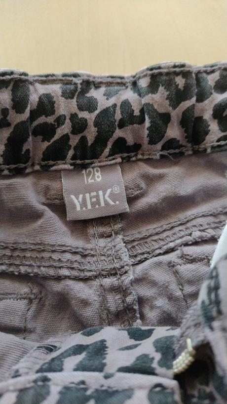 Tigrované nohavice, kik,128