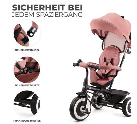 Detská trojkolka kinderkraft aston, kinderkraft