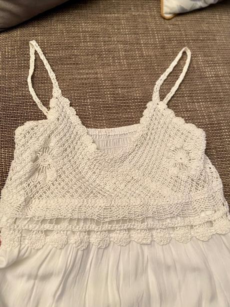 Letné biele satky, veľkosť xs/s, s