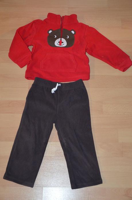 Komplet carter's mikina nohavice tepláky, carter's,92