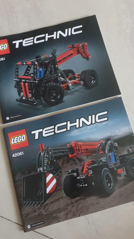 Lego technic 42061 - nakladač  top stav, 