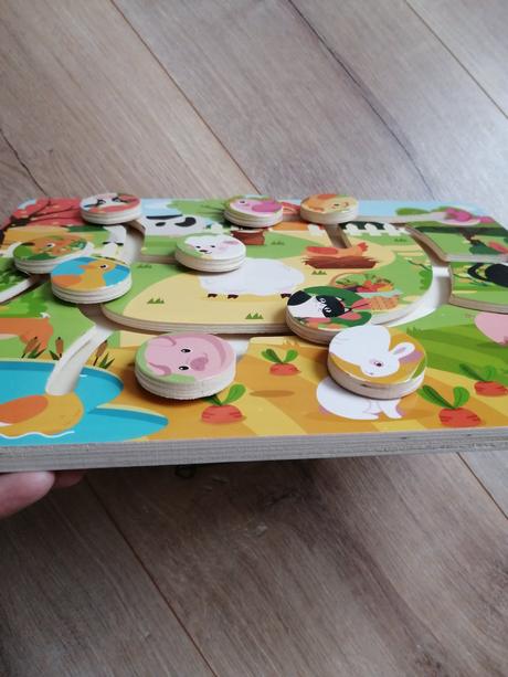 Skladačka posúvanie zvieratá playtive, 