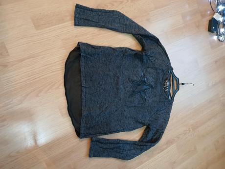 Blúzkový pulover 160 cm, losan,164