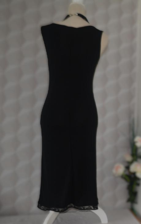 Hennes, malé čierne šaty veľ.36, h&m,36