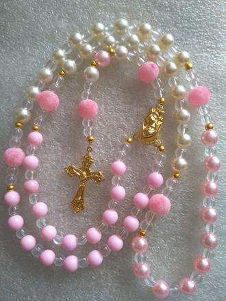 Ruženec s menom a dátumom e078,