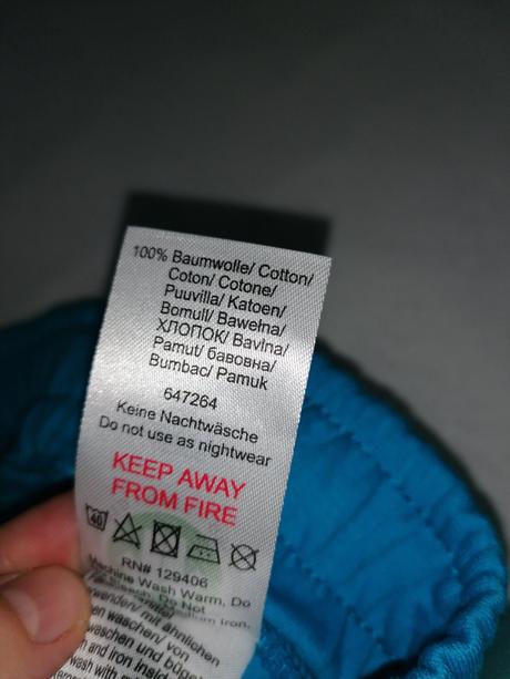 Tepláky bio organická bavlna 140/146, 146