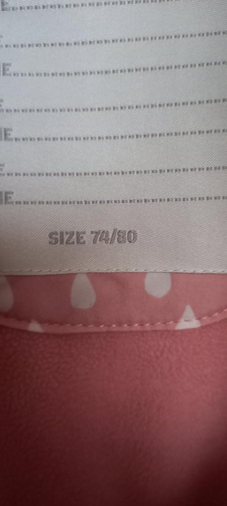 Overal do dažďa tchibo 74/80, tchibo,80