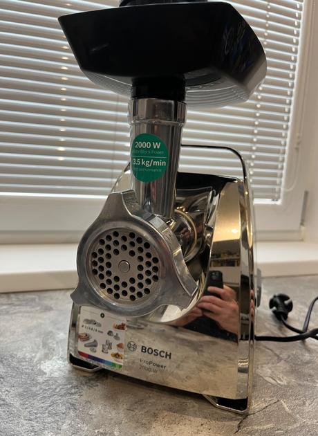 Mlynček na mäso bosch mfw67440 propower, bosch