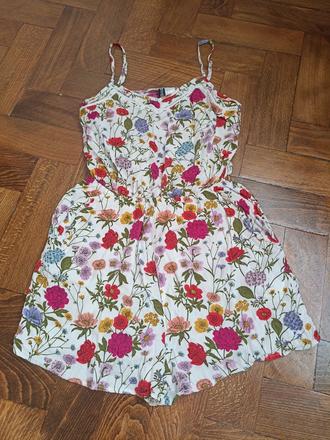 Dámsky letný viskózový overal h&m, h&m,xs