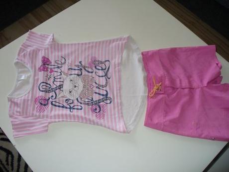 Kratasy s tričkom  122/128, 122