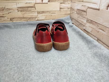 Rieker 38 - dámske kožené otvorené topánky, rieker,38