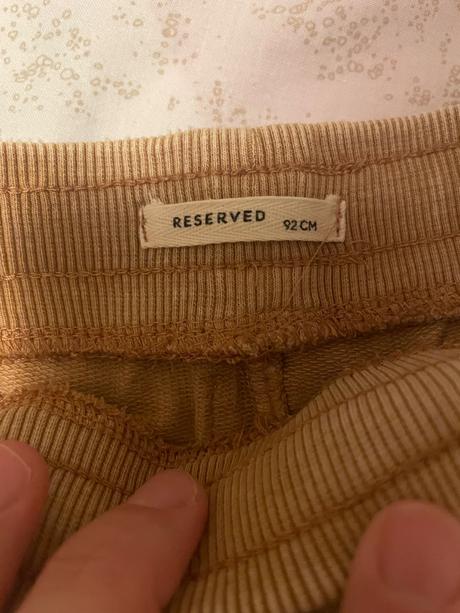 Tepláky reserved, reserved,92