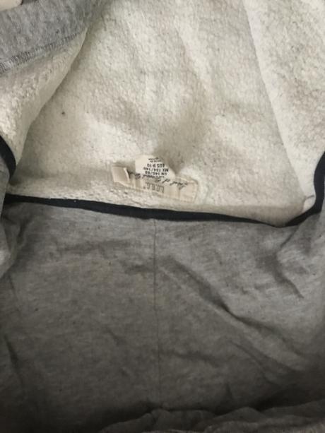 Mikina sivá,super stav 8-10, h&m,140