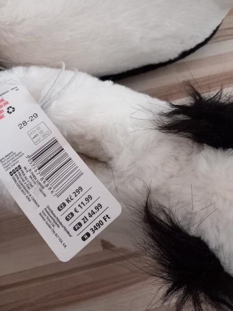 Teplučké papuče, f&f,28 / 29