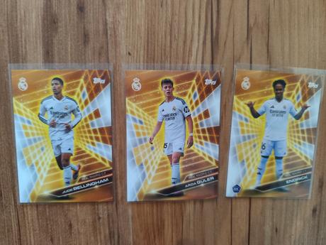 Futbalové kartičky real madrid 2024/25 - topps, 