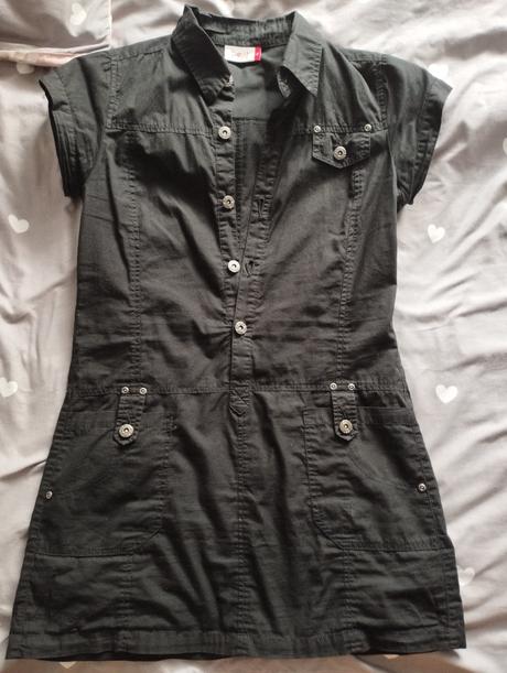 Čierne športové šaty m, 170