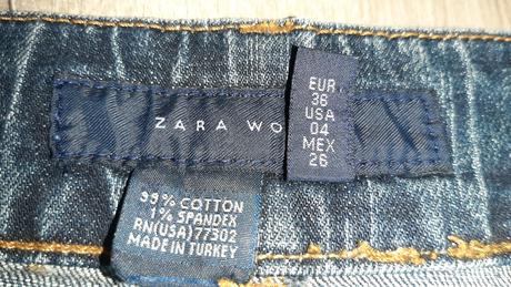 Rifľová sukňa zara výšivka, kamienky, zara,36