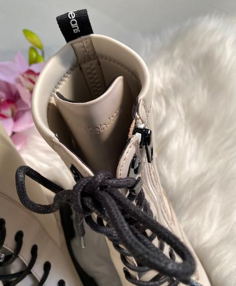 Calvin klein - kožené workery, 41