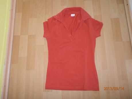 Tričko s límčekom, guga jeans,m