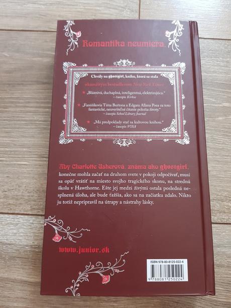 Kniha ghostgirl diagnoza laska, 