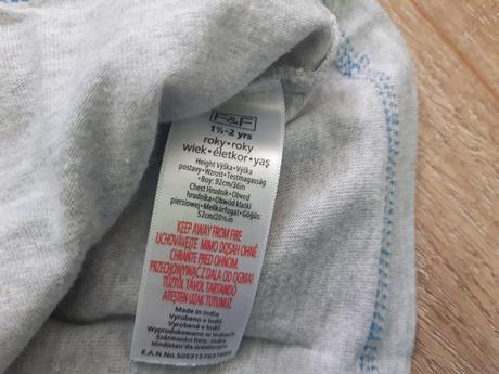 Tričko s krátkym rukávom, f&f,92