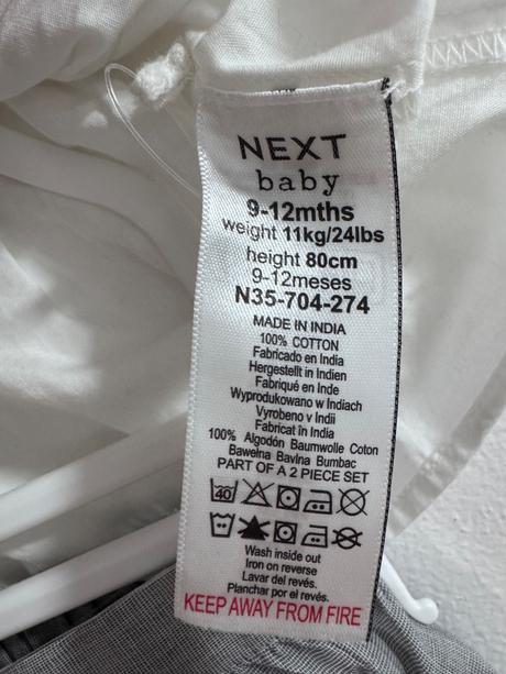 Sada košeľa a kraťasy ideálne na oslavu veľ. 80, next,80