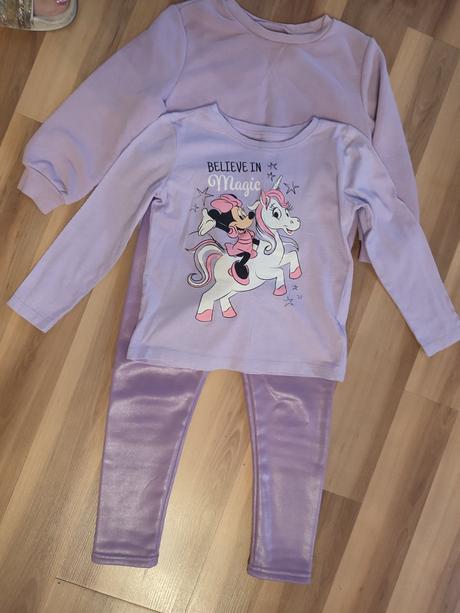 Fialové oblečenie mix, 104–116