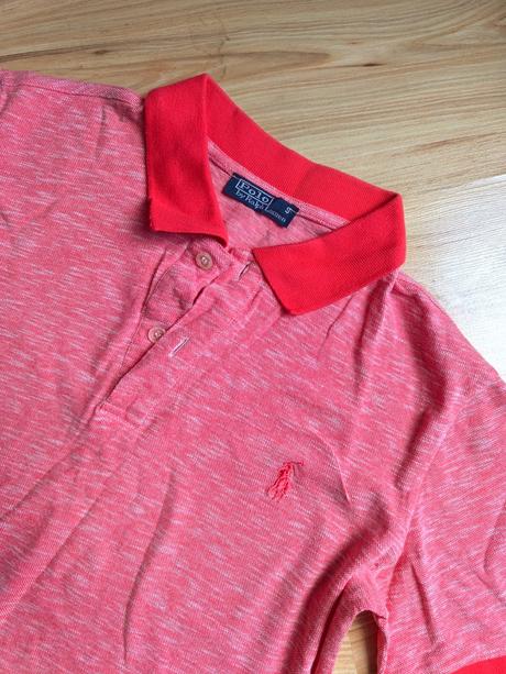 Pánske lososové polo tričko ralph lauren, ralph lauren,s