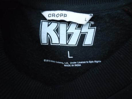 Oversize mikina kiss zn. cropp, l
