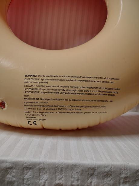 Veľké nafukovacie koleso vody donut tm toys 103 cm, 