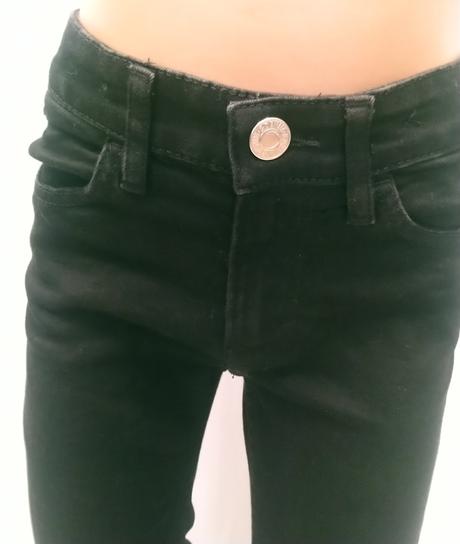 Dievčenské čierne skinny, denim, 116-122 cm, denim,122