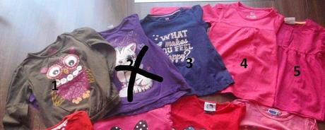 4x tričko s dlhým rukávom, kiki&koko,110