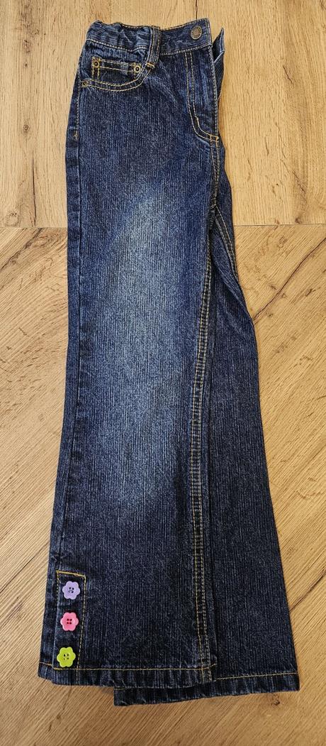 Rifle s farebnými gombičkami, bonprix,122