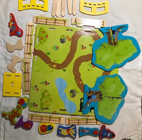 Drevená disney záhrada, 