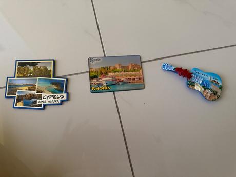 Magnetky cyprus, rhodos, tortoreto lido, 