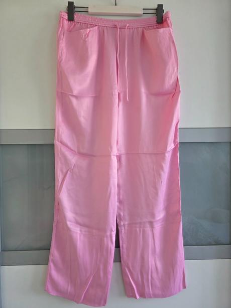 Široké ležérne nohavice, zara,l