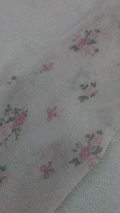 Jemné pančušky s kvetinami zn.lindex, lindex,110