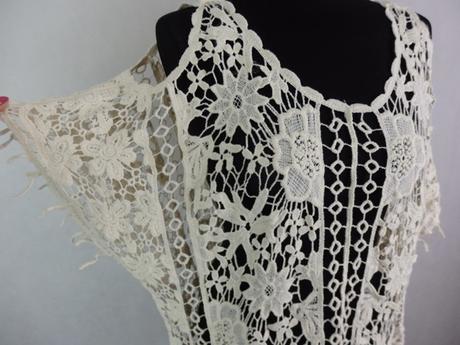 Kvalitný čipkovaný top, m