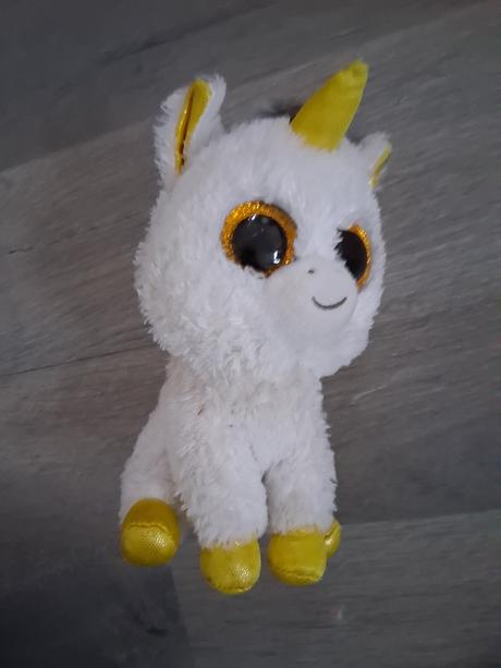 Plyšový jednorožec 15 cm, 