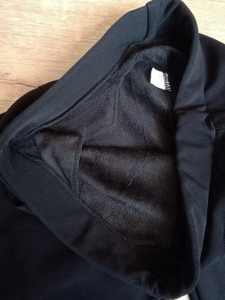 Zateplene cierne nohavice xl, xl